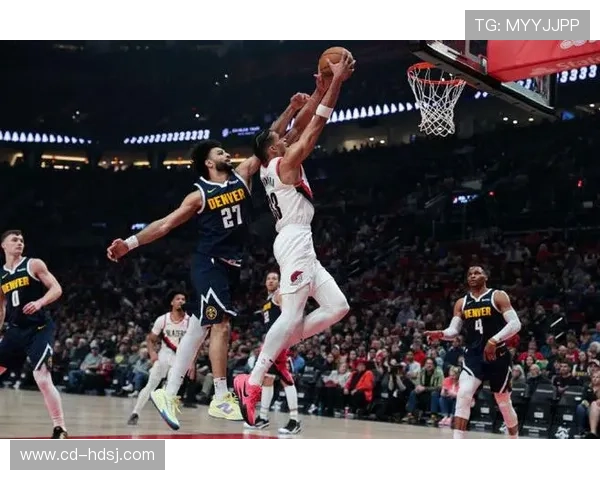 掘金VS开拓者戈登精彩表现集锦助力球队取得胜利